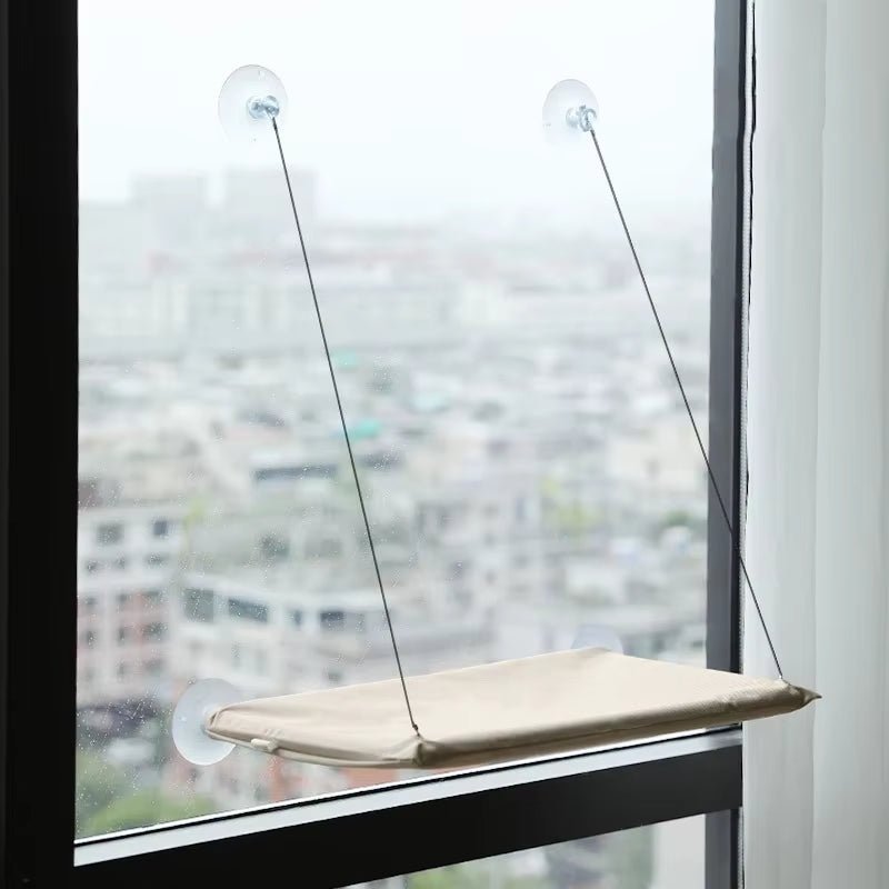 Best Firm & Comfortable Cat Window Hammock Perch - Loyal Paws