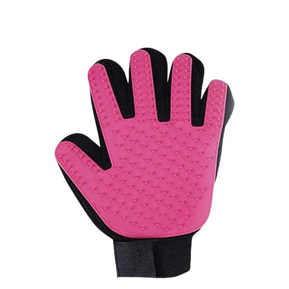 Best Pet Grooming Glove & Hair Removal Brush for Cats & Dogs - Loyal Paws