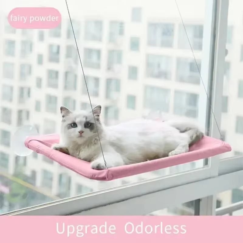 Best Firm & Comfortable Cat Window Hammock Perch - Loyal Paws