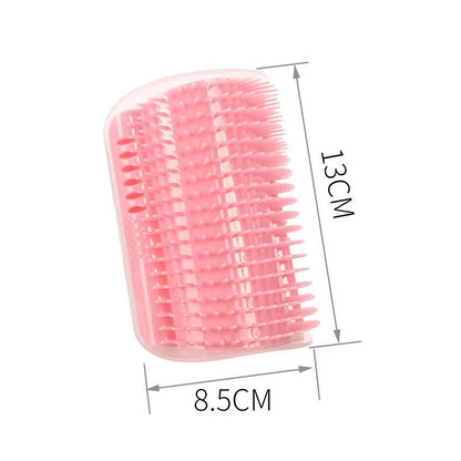 Self - Grooming Cat Corner Brush & Massage Station - Loyal Paws