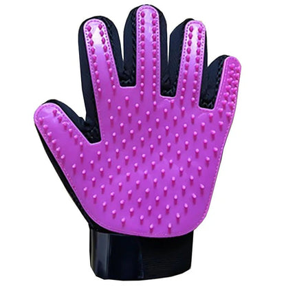 Best Pet Grooming Glove & Hair Removal Brush for Cats & Dogs - Loyal Paws