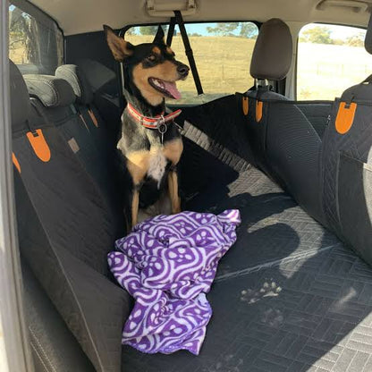 LoyalPaws Dog Car Seat Cover – No More Fur & Muddy Paws