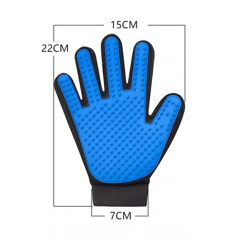 Best Pet Grooming Glove & Hair Removal Brush for Cats & Dogs - Loyal Paws