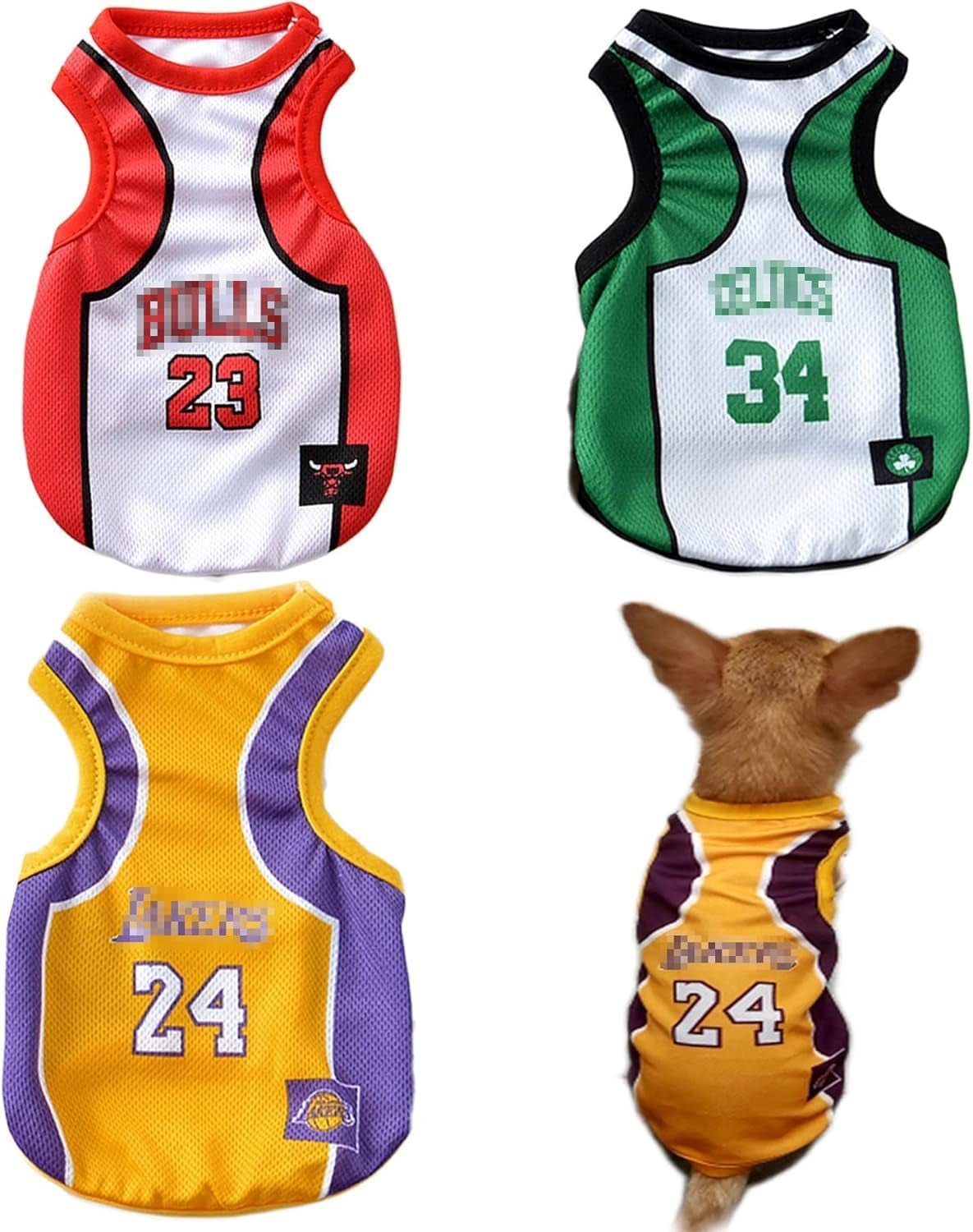 Basketball Dog Jersey & Puppy Outfit for Small & Medium Dogs - Loyal Paws