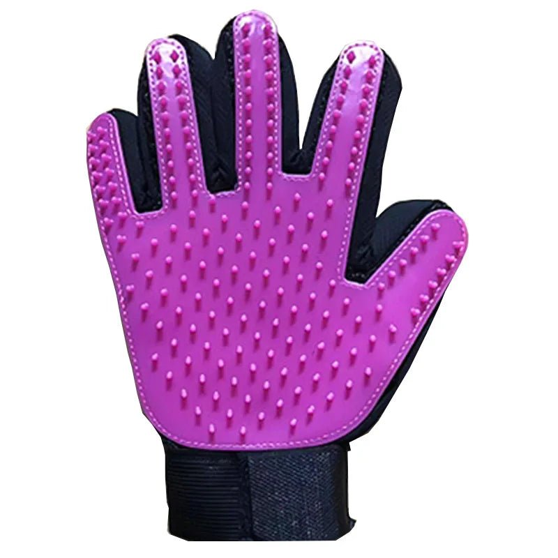 Best Pet Grooming Glove & Hair Removal Brush for Cats & Dogs - Loyal Paws